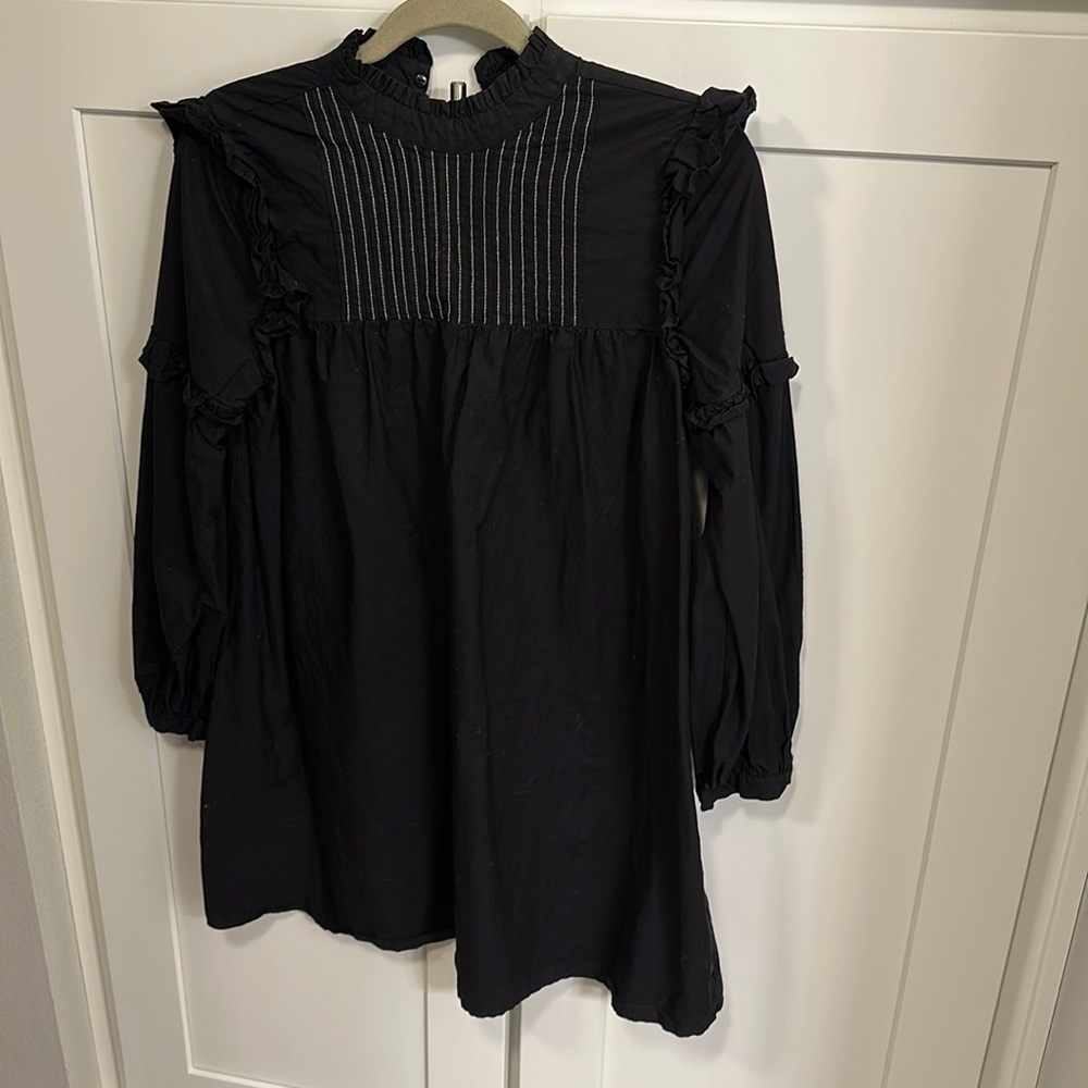 Topshop dress, US 4, long sleeve, puffed sleeve